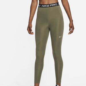 Nike Pro 365 Women's High-Waisted 7/8 Mesh Panel Leggings (Size S (4–6))